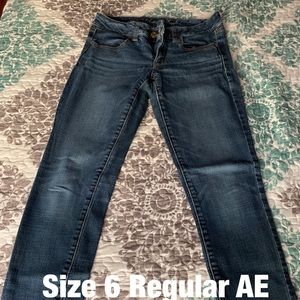Size 6 Regular AE skinny stretch